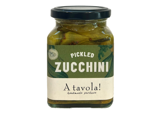 A tavola! Pickled Zucchini